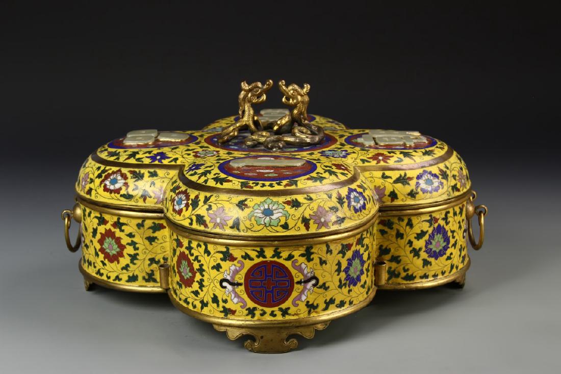 Chinese Cloisonne Box (1 of 4)