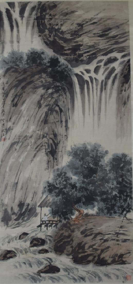 Chinese Landscape Scroll Painting (1 of 4)