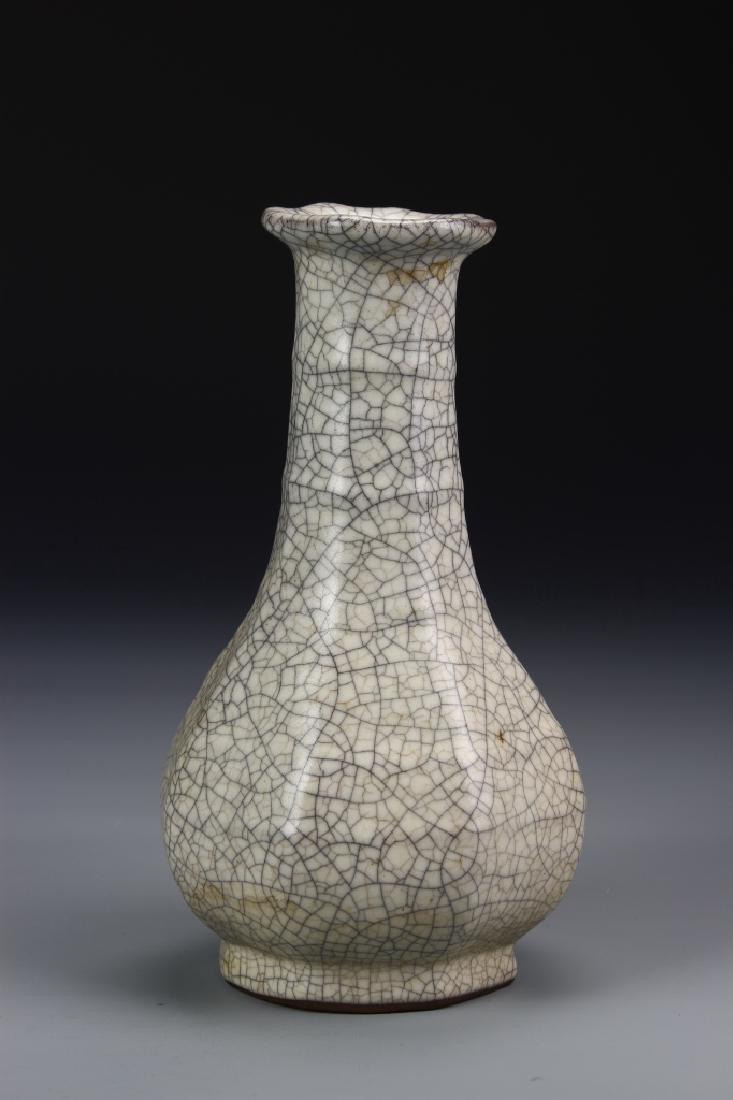 Chinese Ko-Type Faceted Bottle Vase (1 of 6)