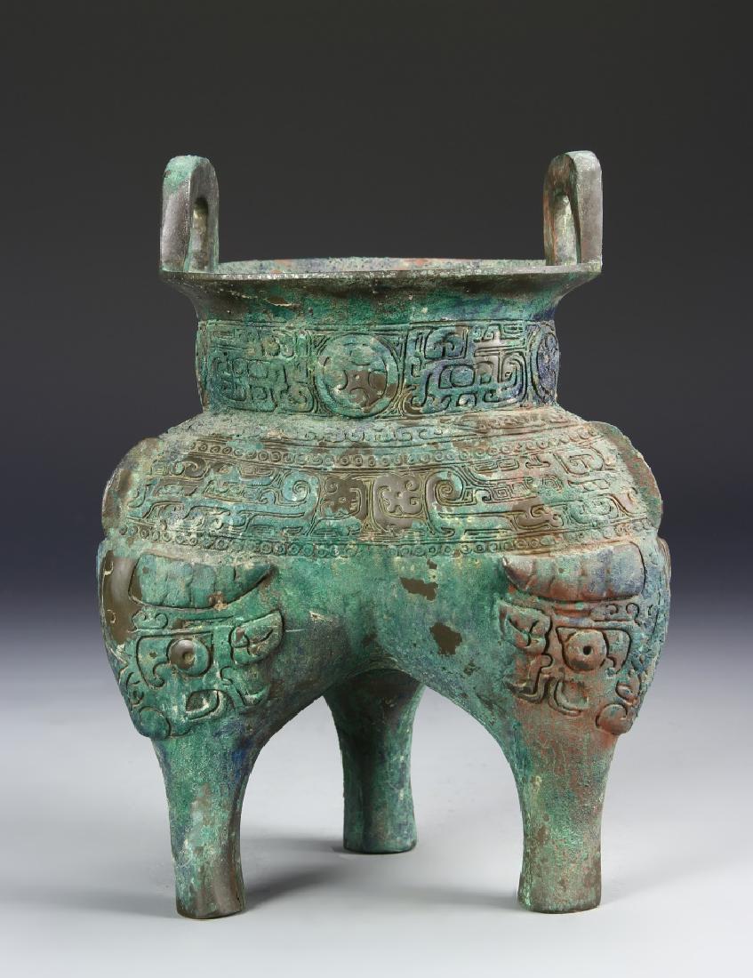Chinese Bronze Incense Burner (1 of 4)