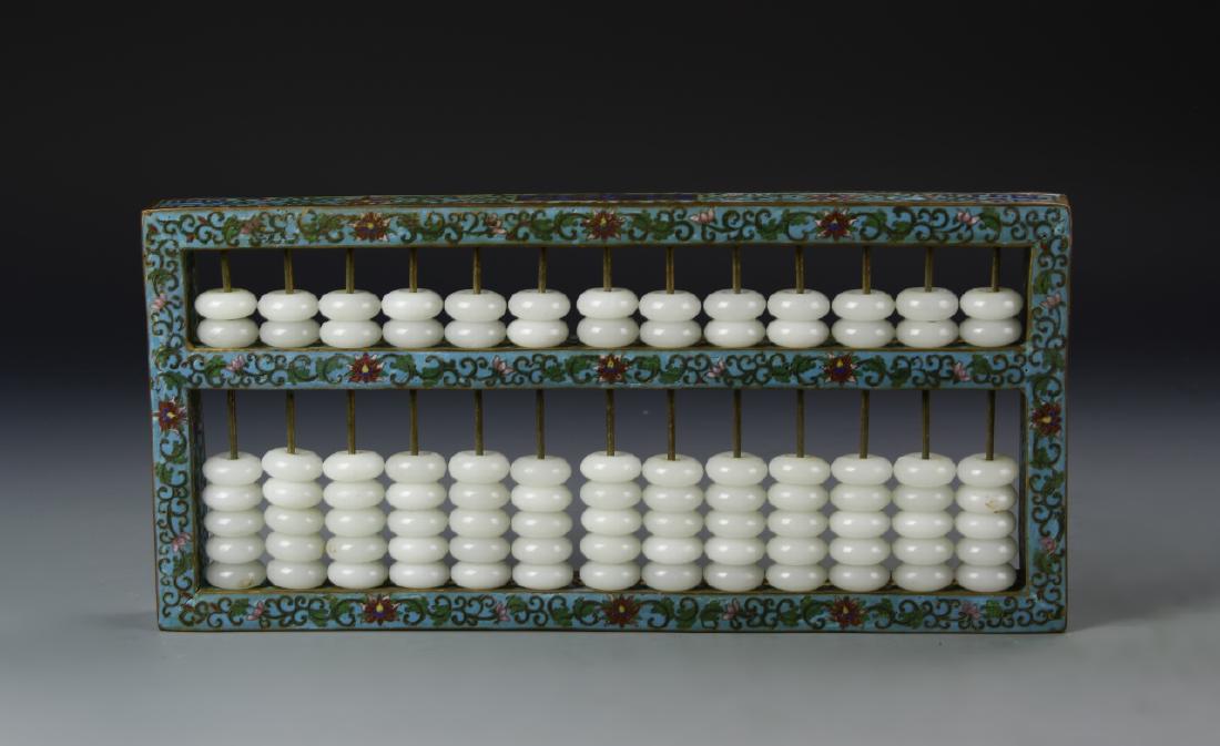 Chinese Cloisonne Abacus (1 of 4)