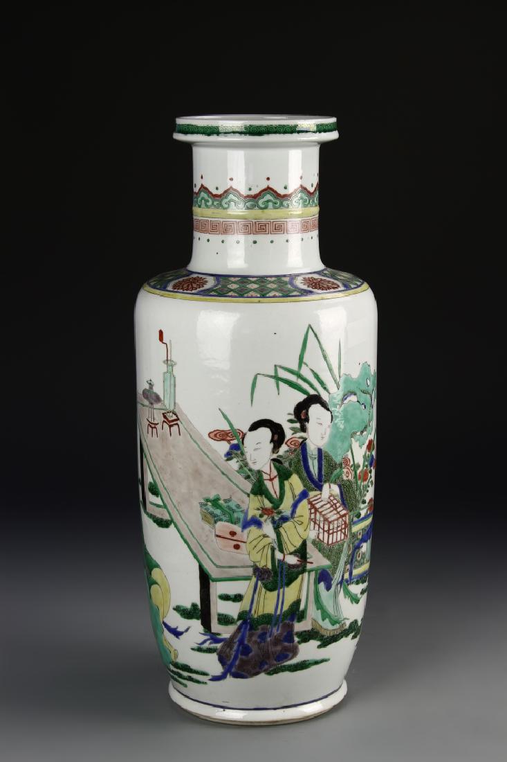 Chinese Wucai Vase (1 of 6)