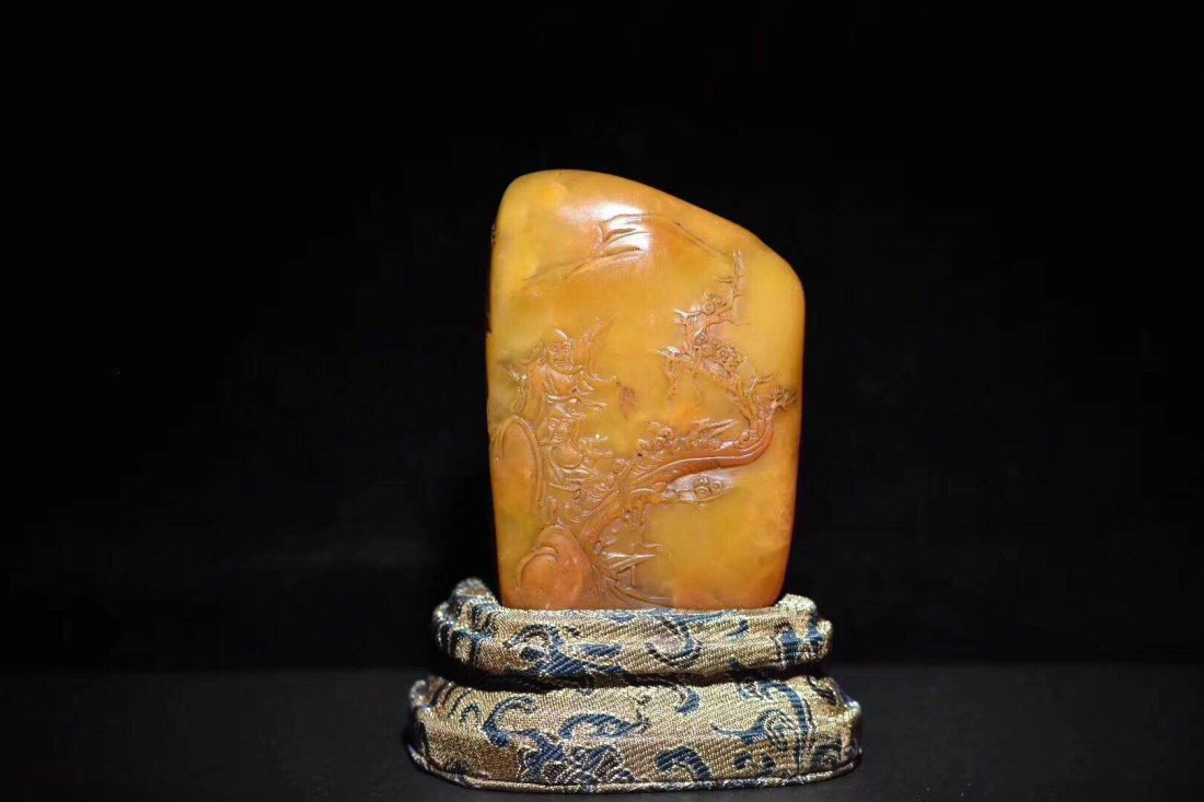 Chinese Tianhuang Stone Boulder (1 of 9)