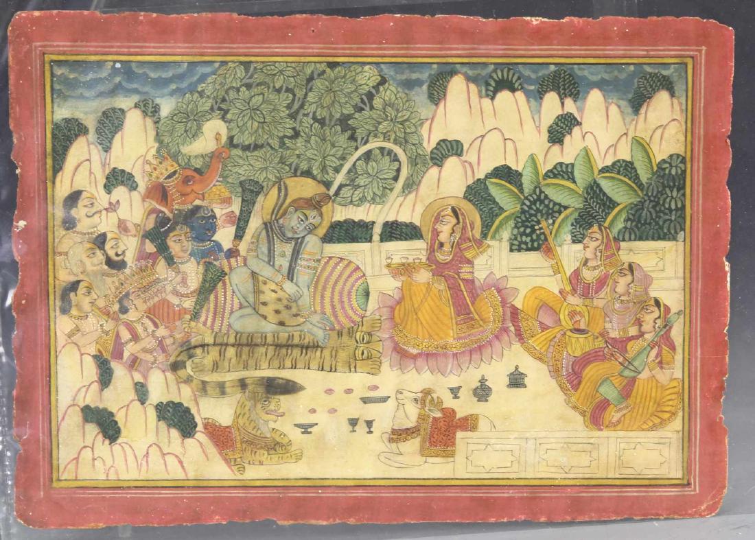 Indian Rajasthani Miniature (1 of 1)