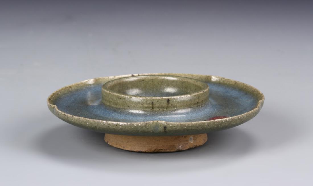 Rare Chun Ware Cup Stand (1 of 4)