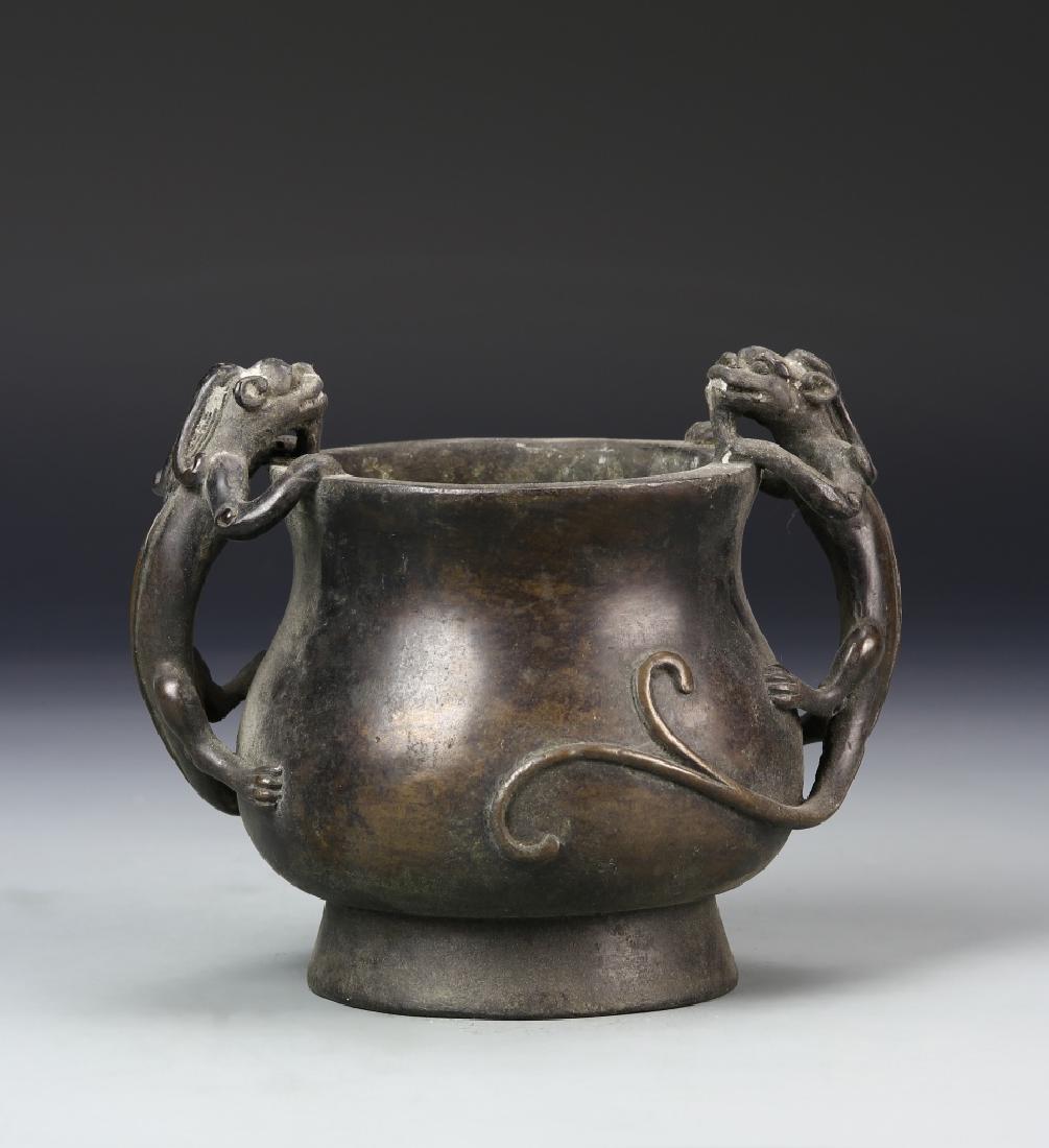 Chinese Bronze Censer (1 of 6)