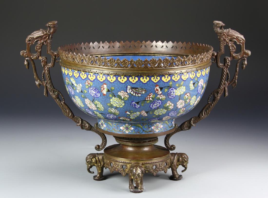 Chinese Cloisonne Bowl (1 of 6)
