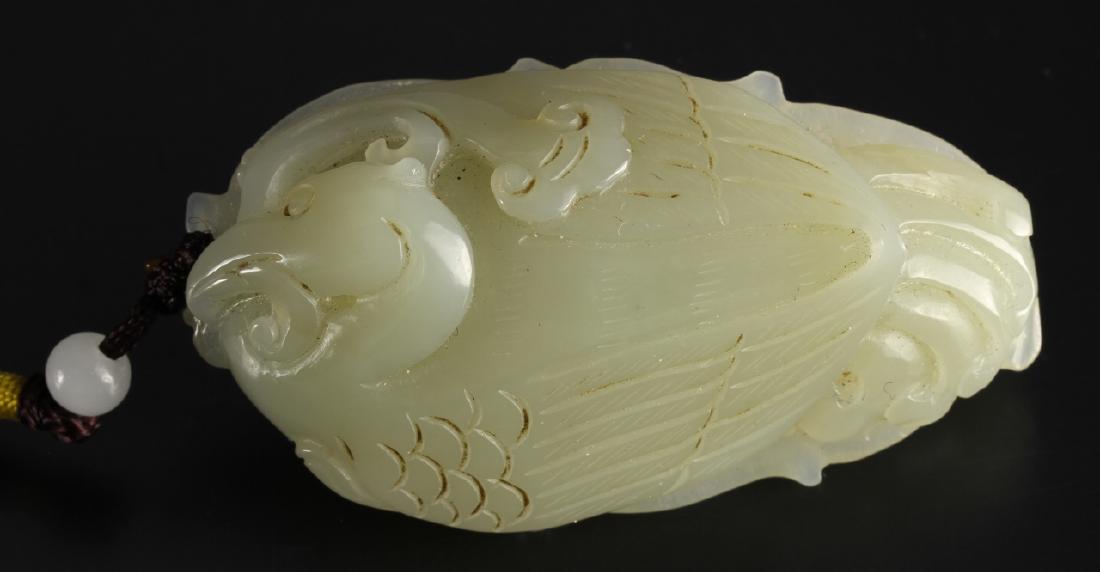 Chinese Jade Duck Pendant (1 of 3)