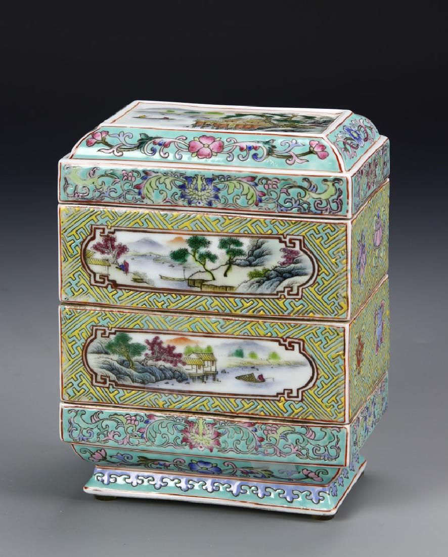 Chinese Rectangular Stacking Box (1 of 6)