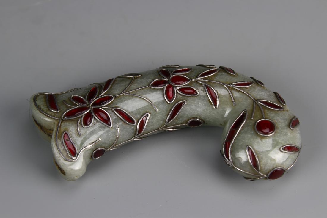 Indian Islamic Jade Dagger Handle (1 of 1)