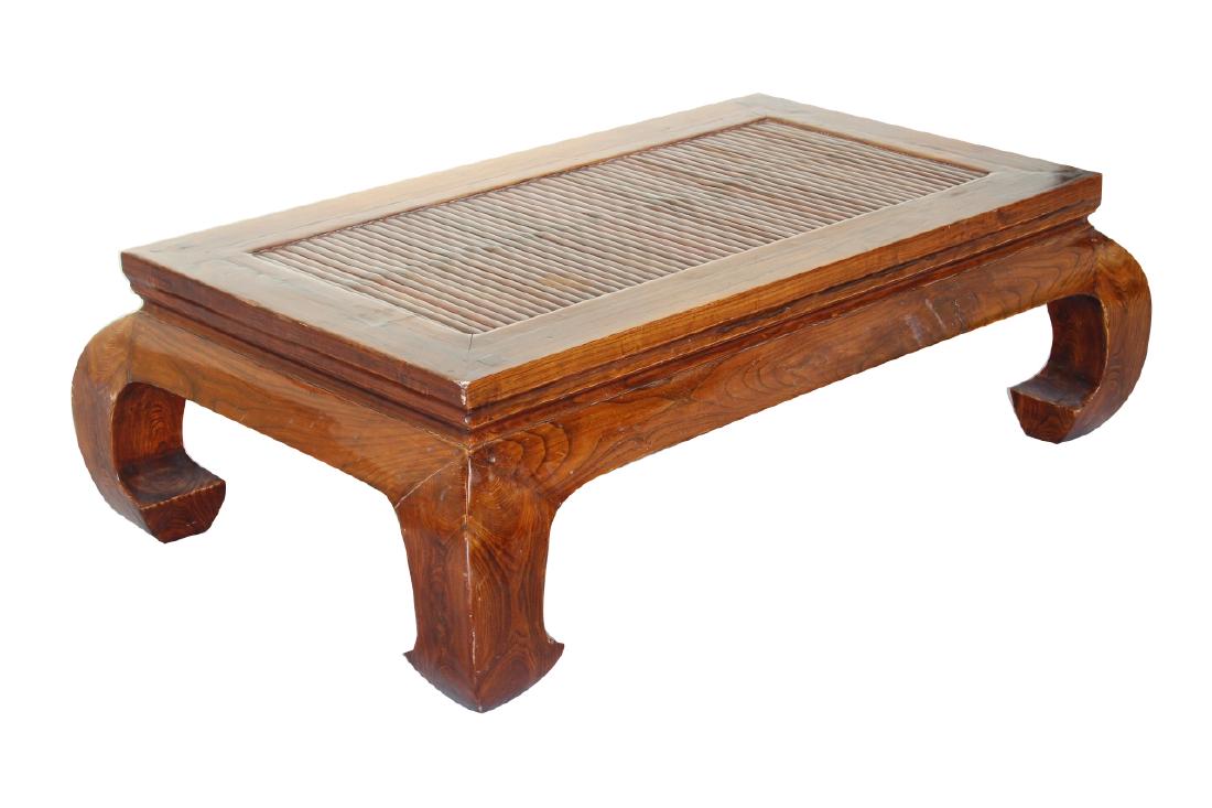 Chinese Elm Wood Table (1 of 1)