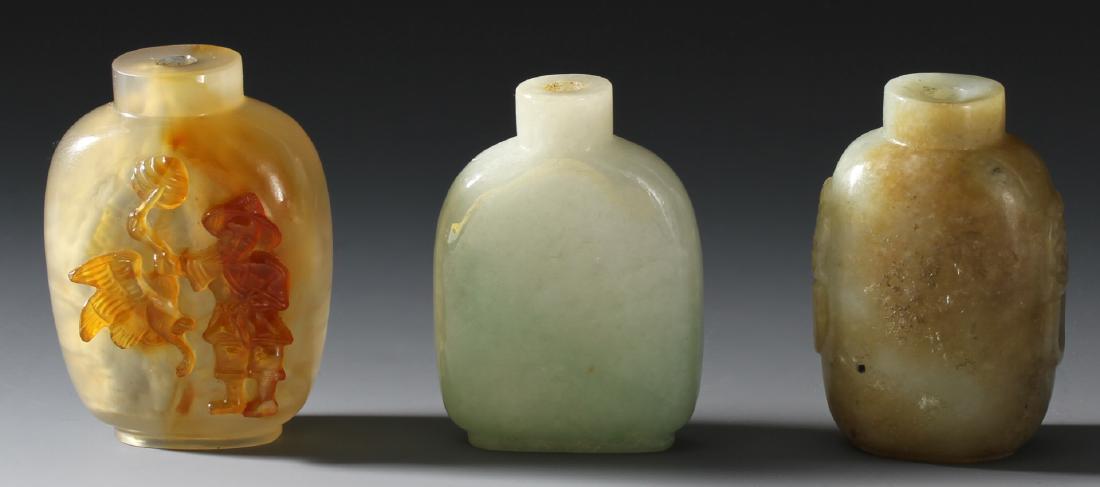 Three Chinese Snuff Bottles (1 of 1)