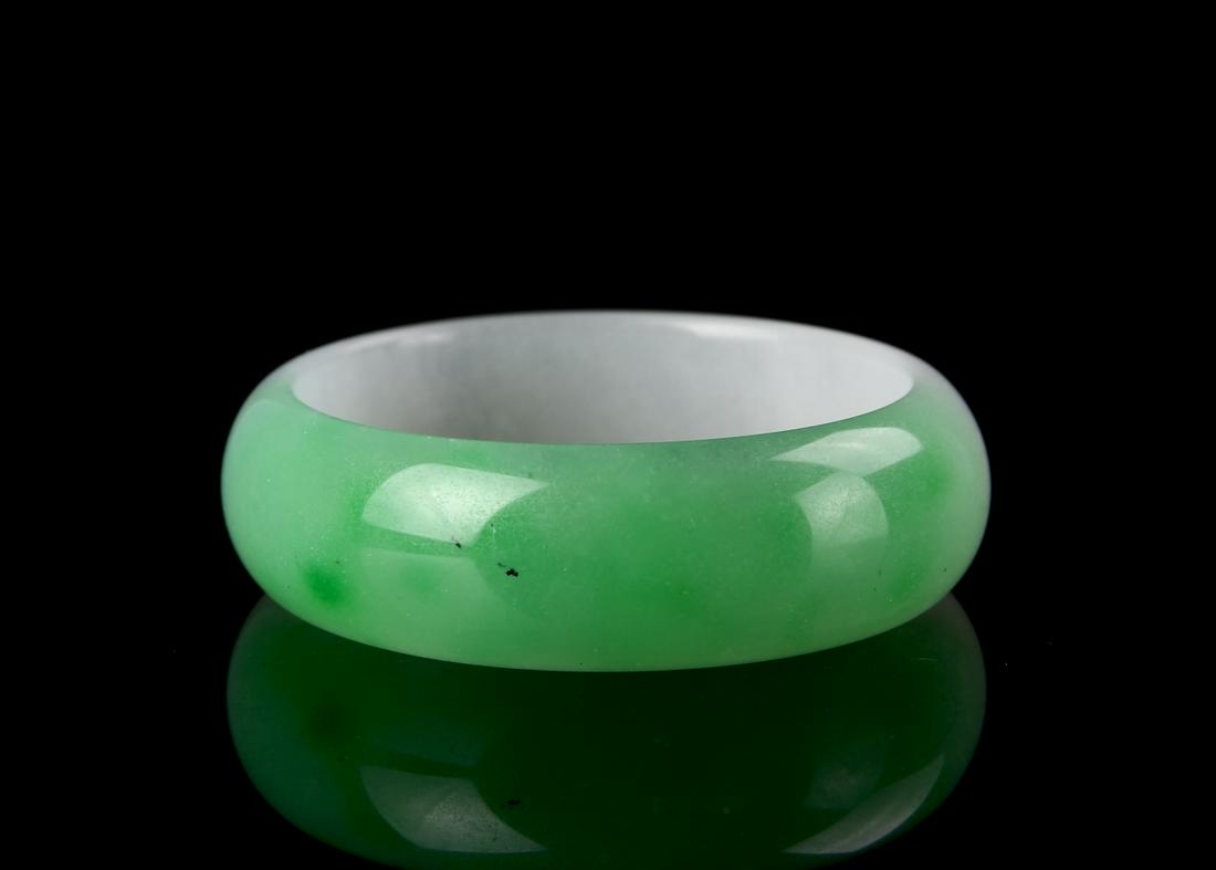 Chinese Jadeite Bangle (1 of 4)