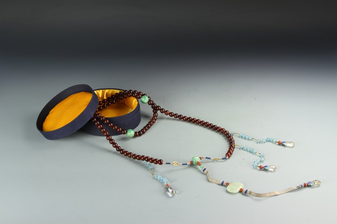 Chinese Horn Court Necklace (1 of 7)