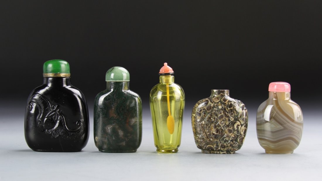 Four Chinese Snuff Bottles (1 of 3)