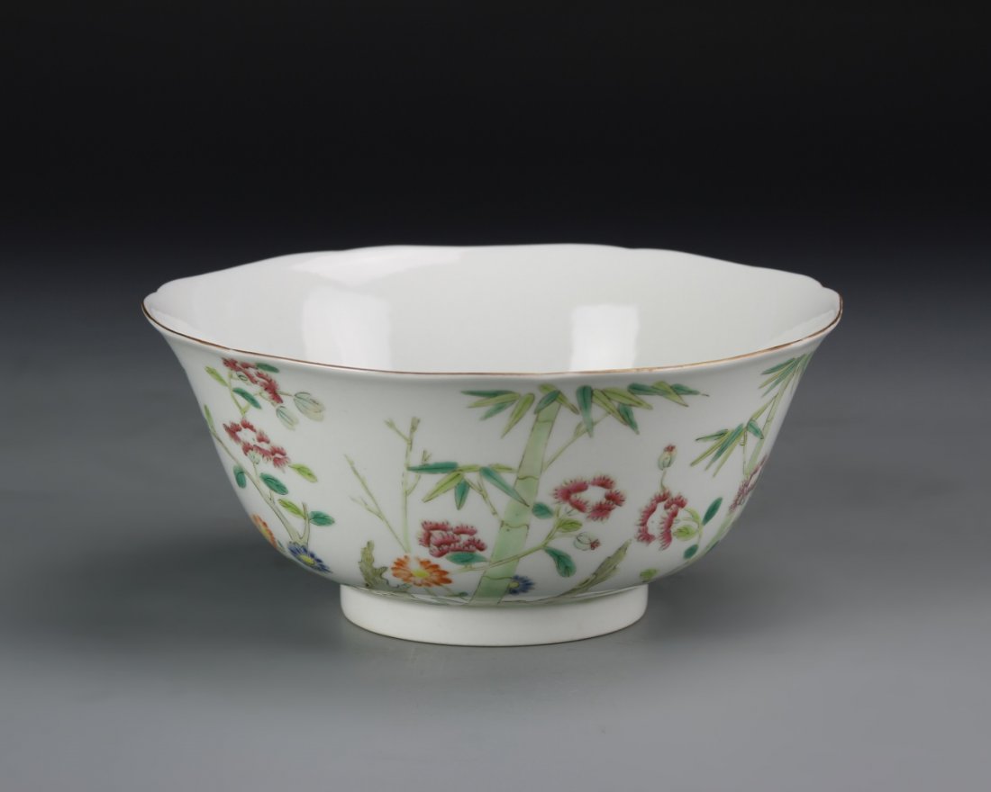 Chinese Famille Rose Bowl (1 of 6)