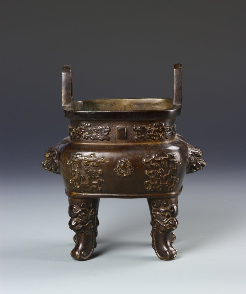 Chinese Bronze Censer (1 of 8)