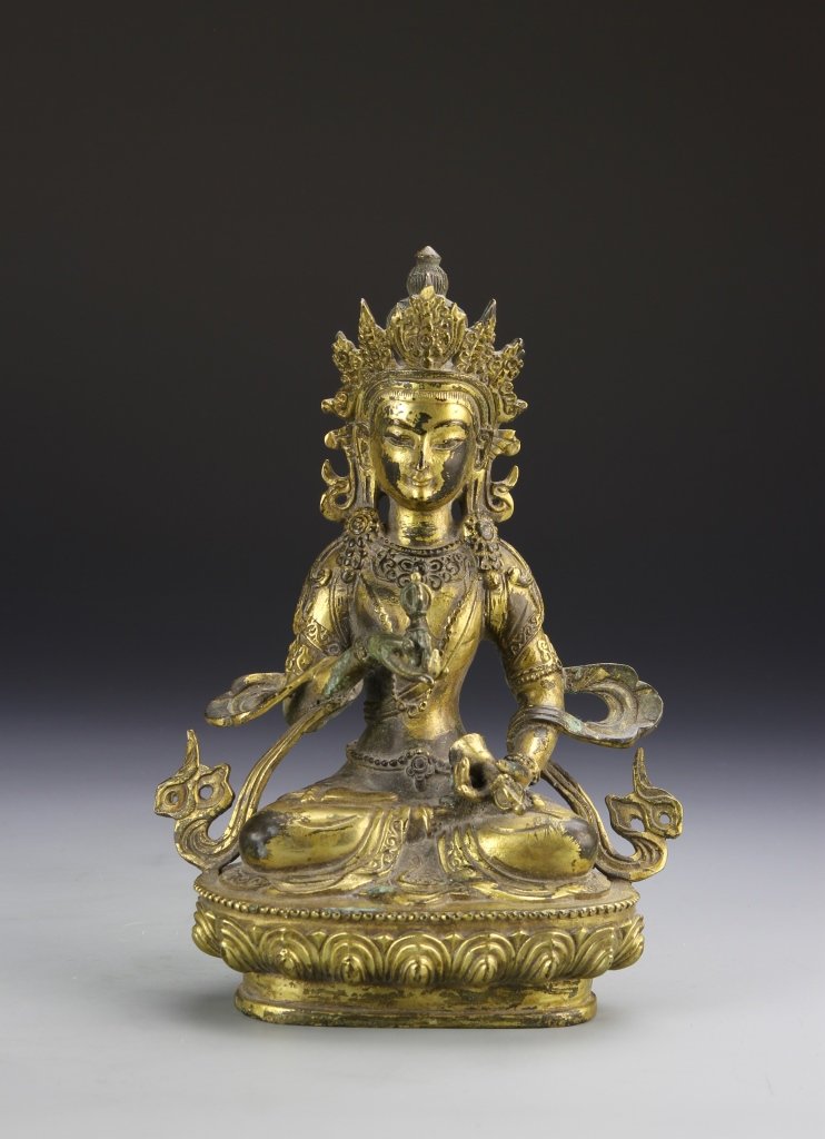 Tibetan Gilt Buddha (1 of 5)