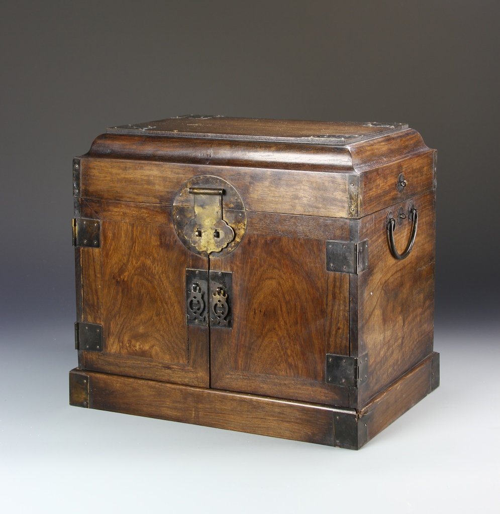 Chinese Hardwood Scholar's Box (1 of 8)
