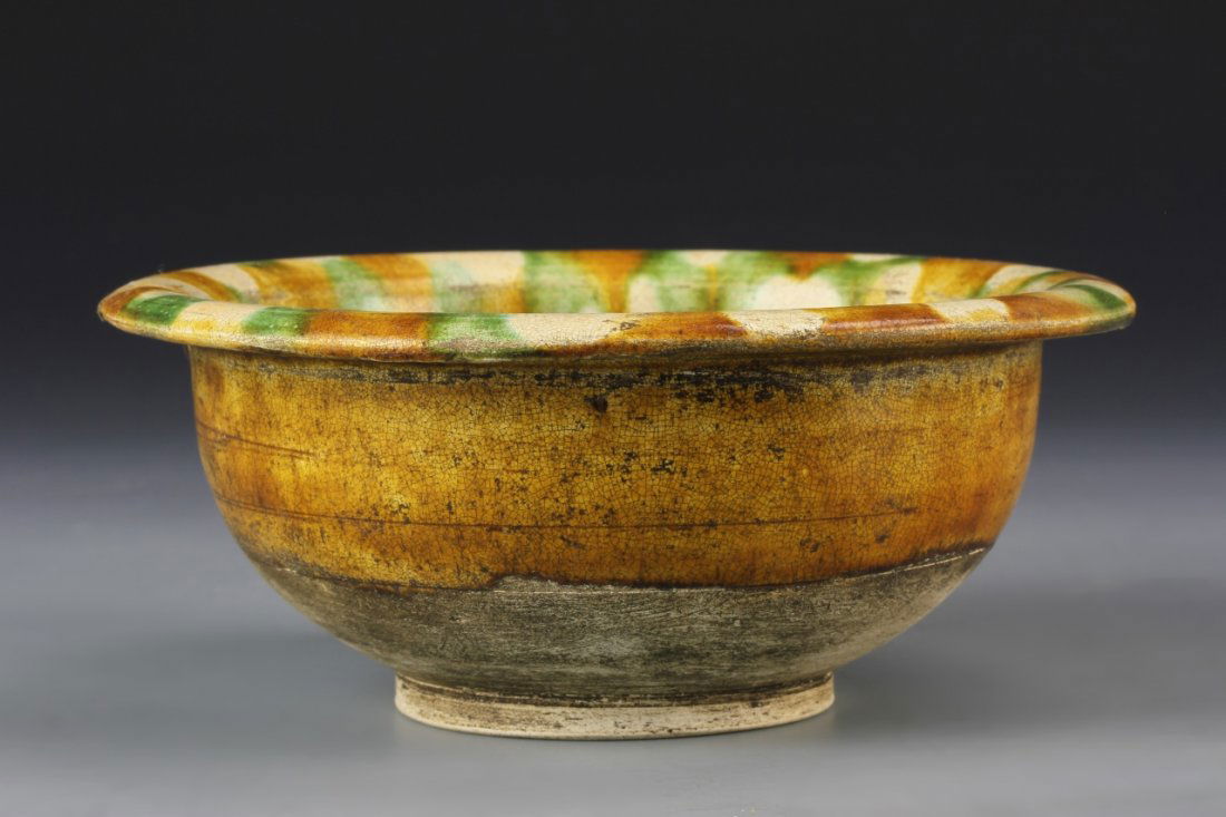 Chinese Sancai Bowl (1 of 3)