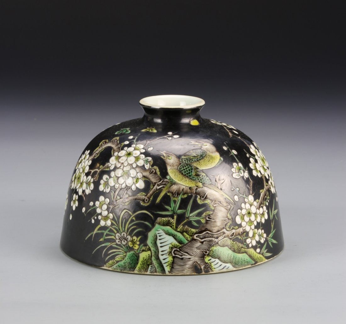 Chinese Famille Noir Water Coup (1 of 5)