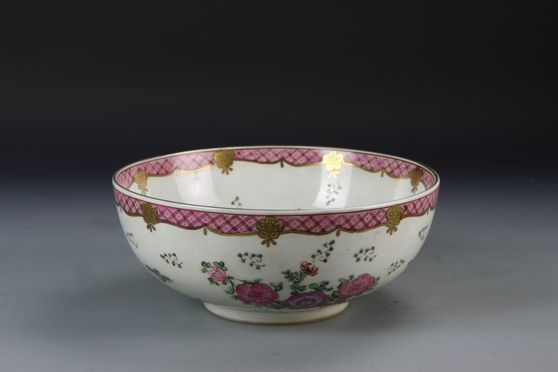 Chinese Export Punch Bowl (1 of 4)