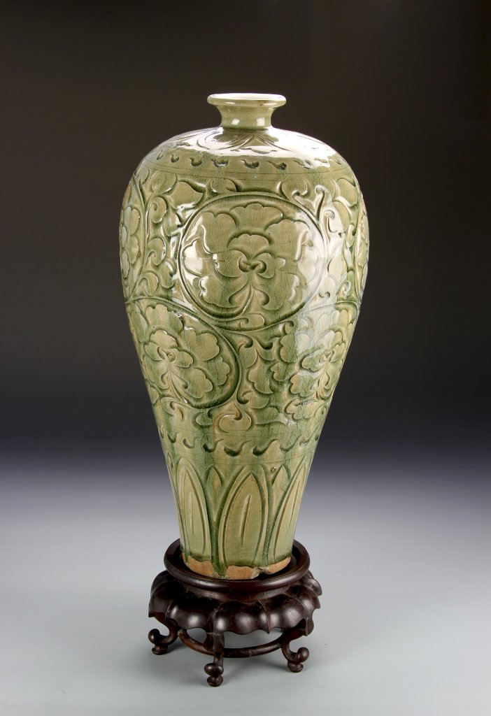 Chinese Yao Zhou Ware Meiping Vase (1 of 5)