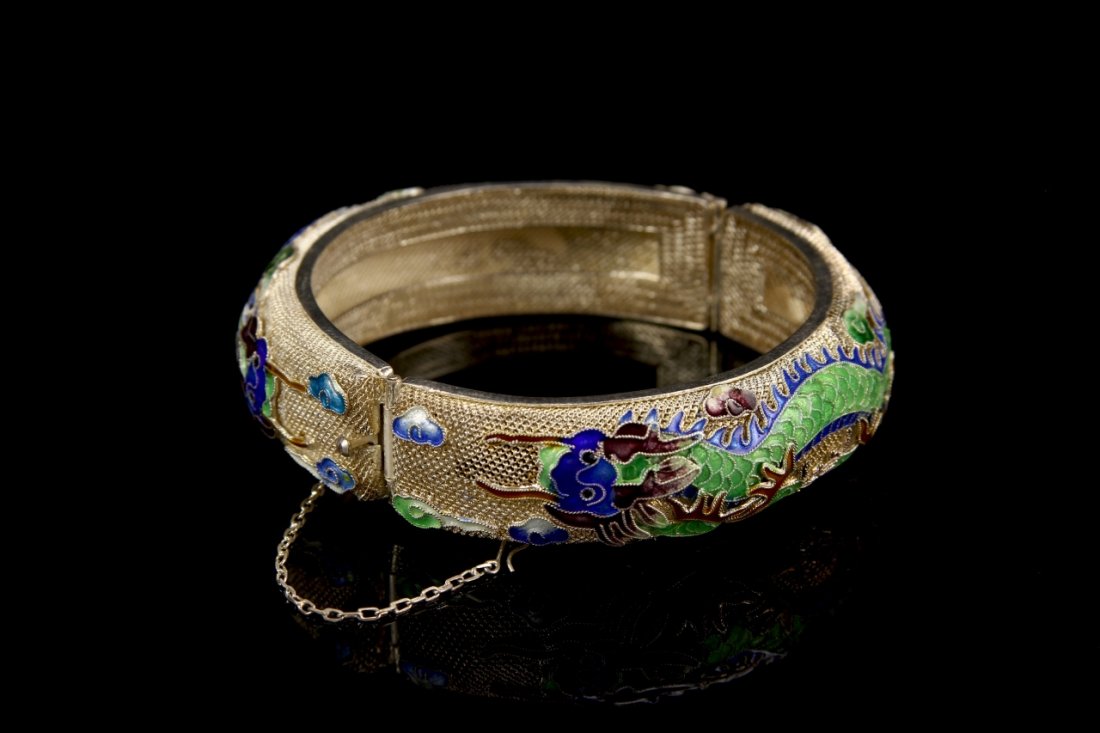 Chinese Silver Bangle (1 of 3)