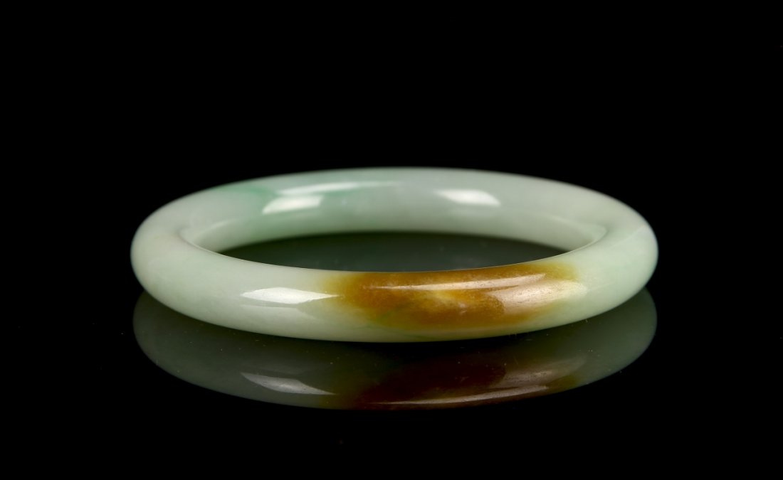 Chinese Jadeite Bangle (1 of 4)