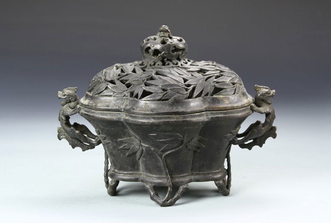 Chinese Bronze Censer (1 of 7)