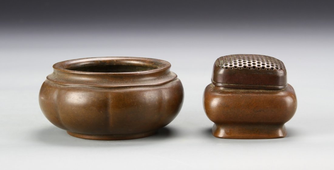 Chinese Bronze Censer and Hand Warmer (1 of 5)