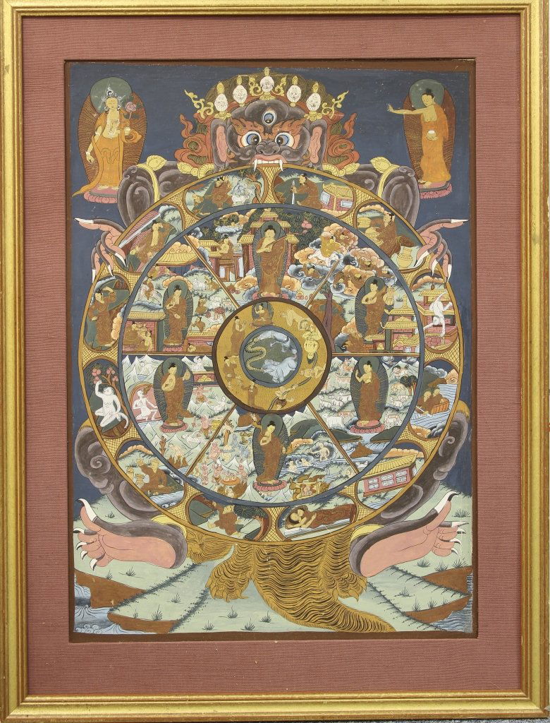 Tibetan Thangka Painting (1 of 1)