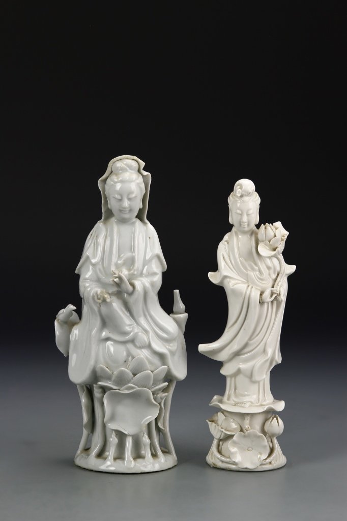 Two Chinese Guanyin Statues (1 of 5)