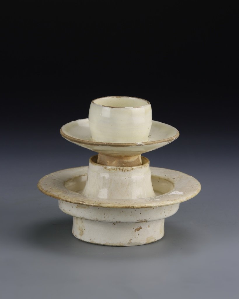 Chinese Xin Yao Ware Oil Lamp (1 of 4)