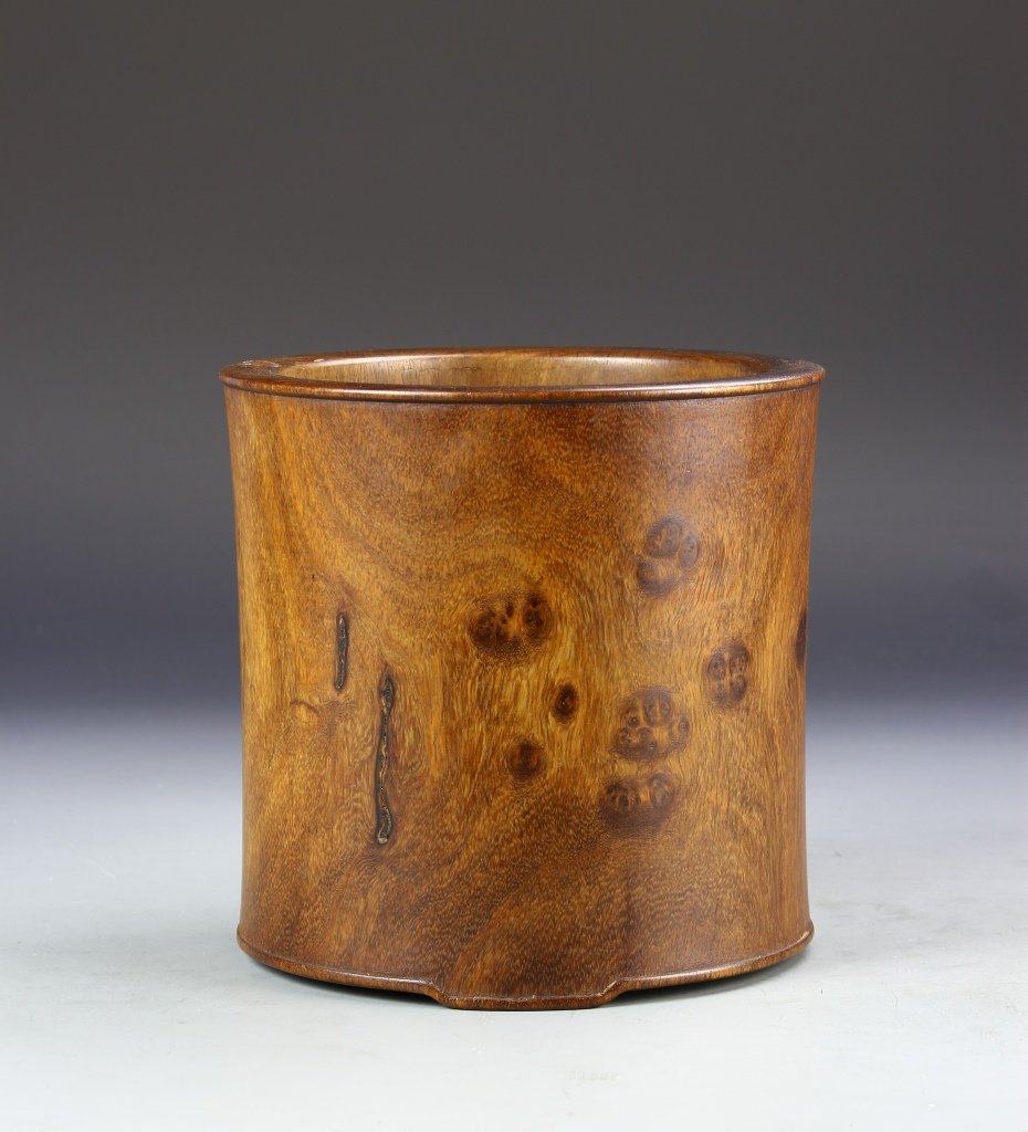 Chinese Huanghuali Brush Pot (1 of 6)