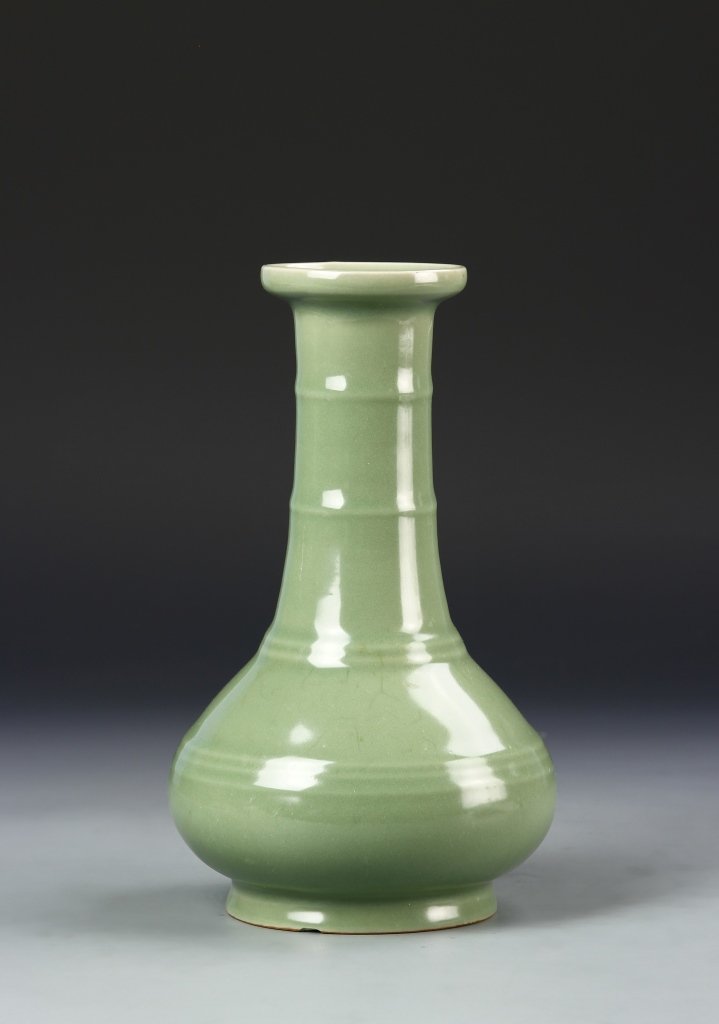Chinese Longchuan Bottle Vase (1 of 6)