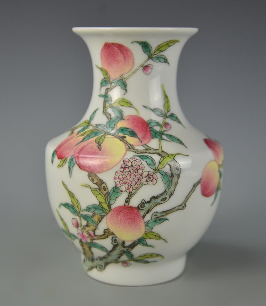 Chinese Famille Rose Vase (1 of 6)