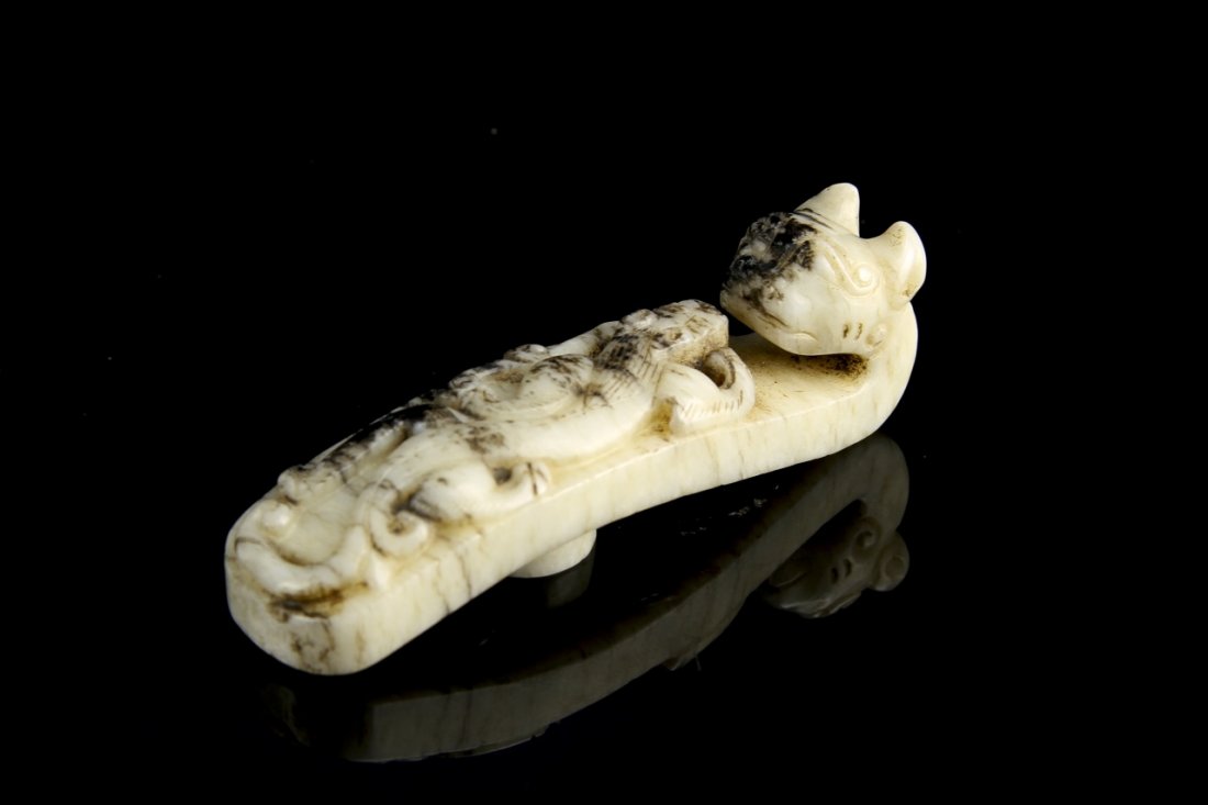 Chinese Jade Dragon Hook (1 of 3)