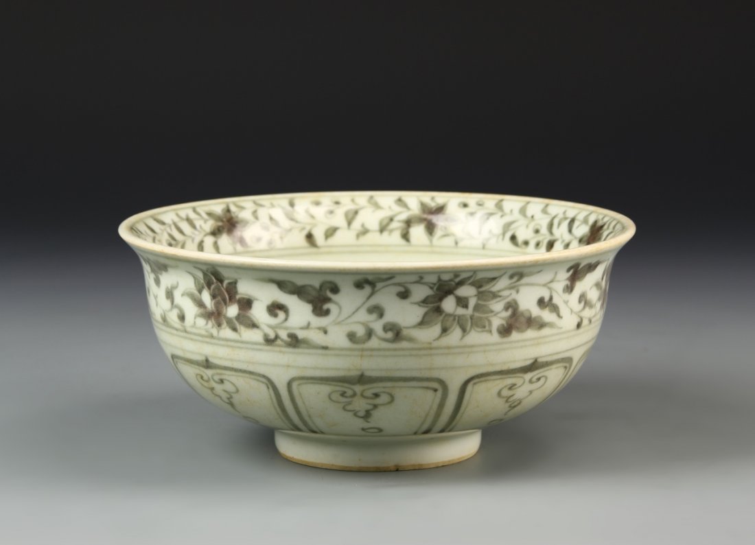 Chinese Copper Red Dragon Bowl (1 of 7)