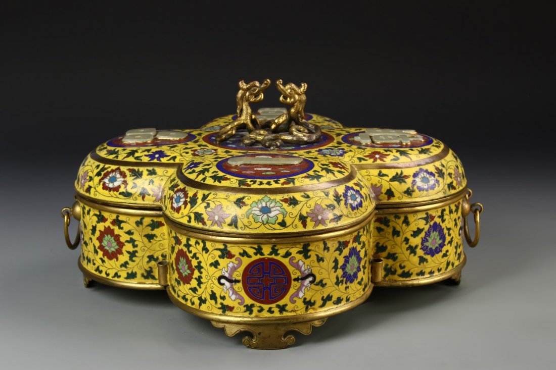 Chinese Cloisonne Box (1 of 4)