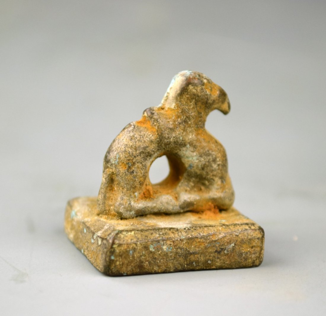 Two Chinese Bronze Seal Chops (1 of 8)