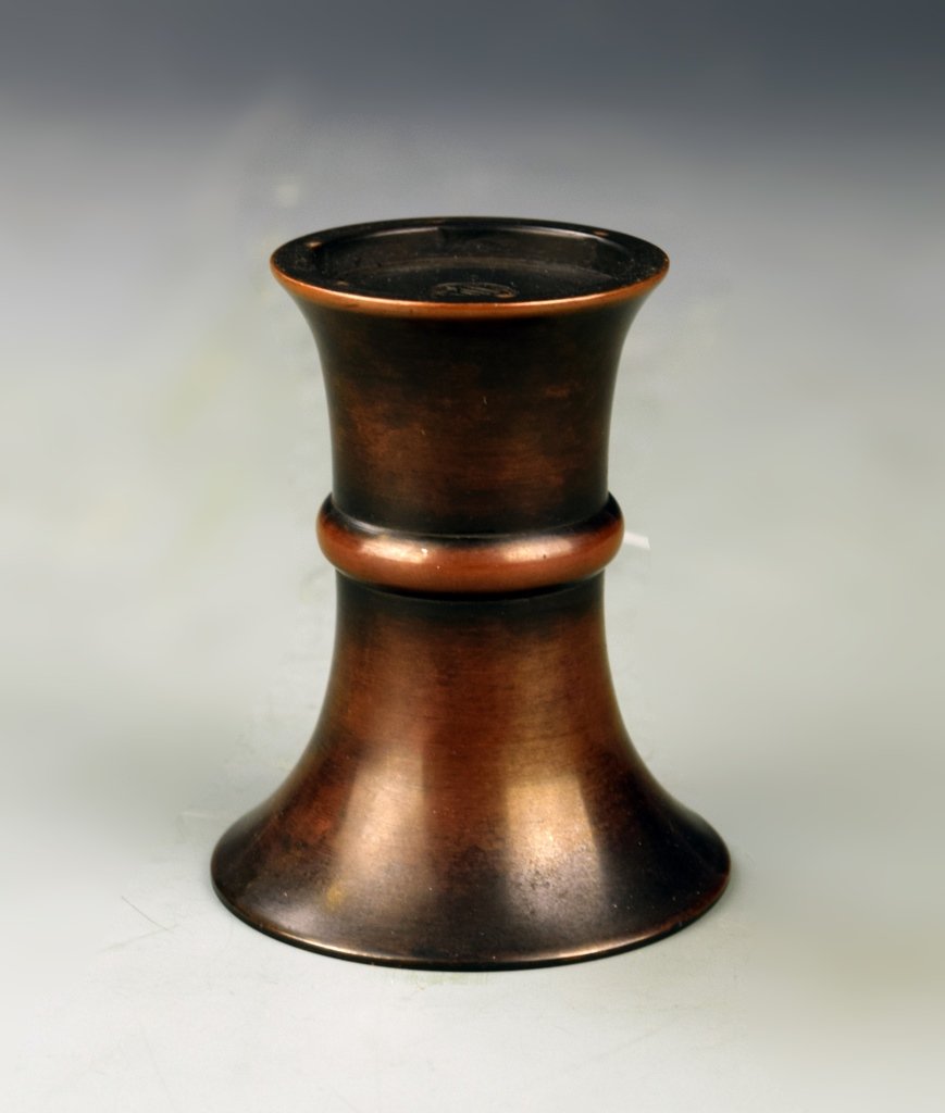 Chinese Mini Bronze Gu Vase (1 of 3)