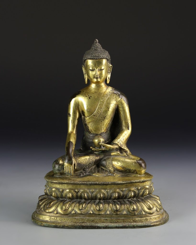 Chinese Bronze Buddha (1 of 5)