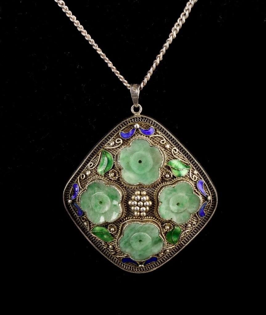 Chinese Silver Pendant (1 of 2)