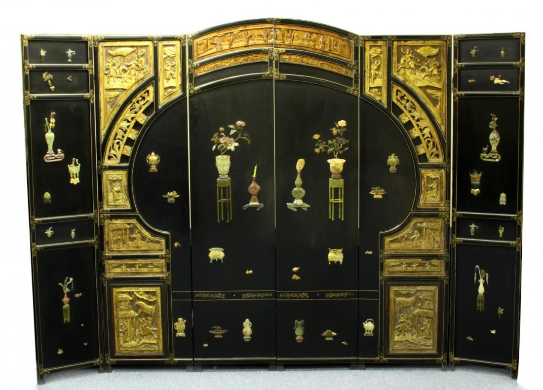 Chinese Six-Panels Room Divider (1 of 6)