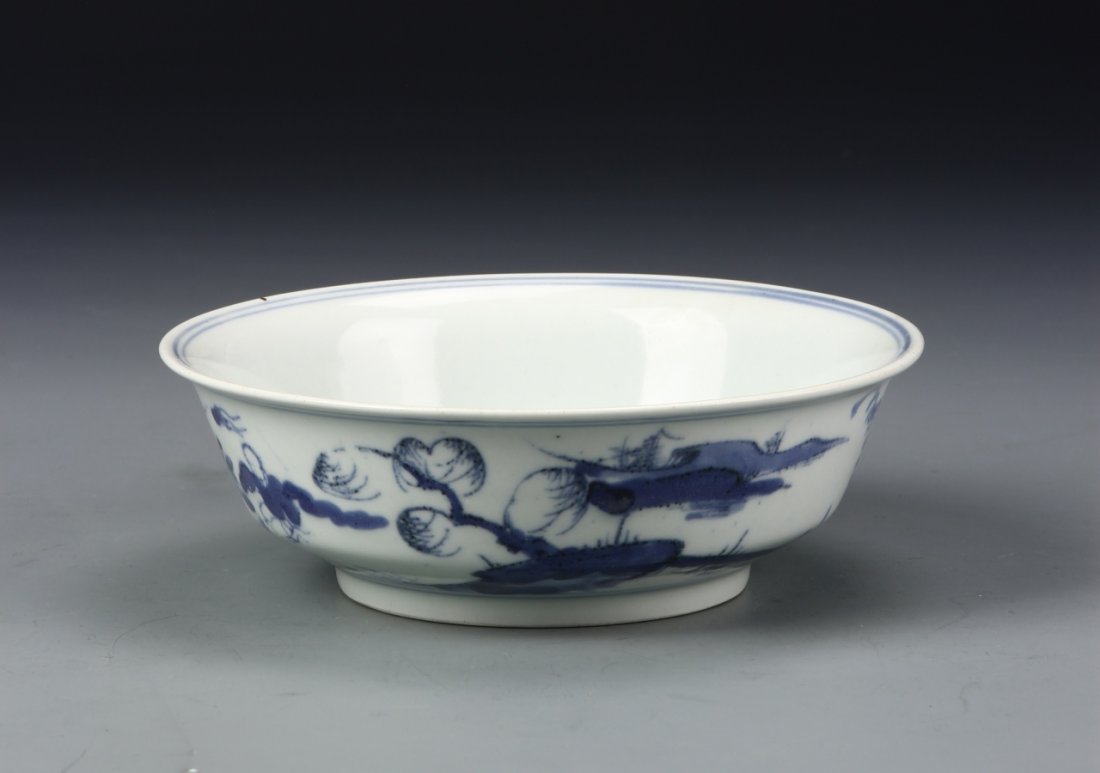 Chinese Blue and White Bowl (1 of 6)