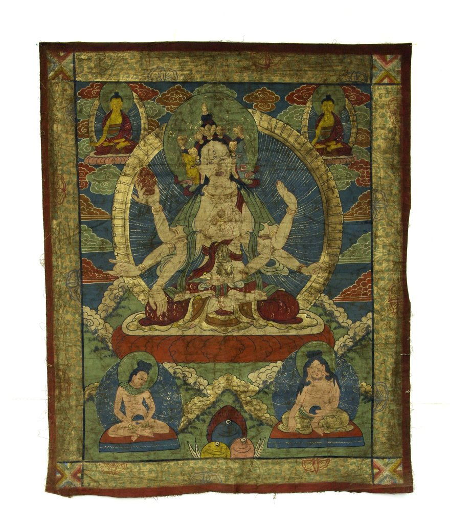 Chinese Tibetan Thangka (1 of 4)