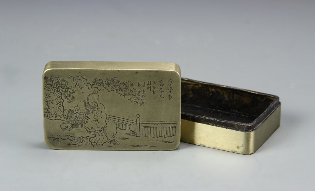 Chinese Bronze Box (1 of 3)