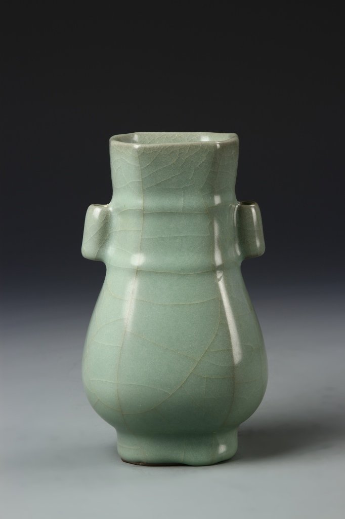 Chinese Longchuan Celadon Hu Vase (1 of 7)