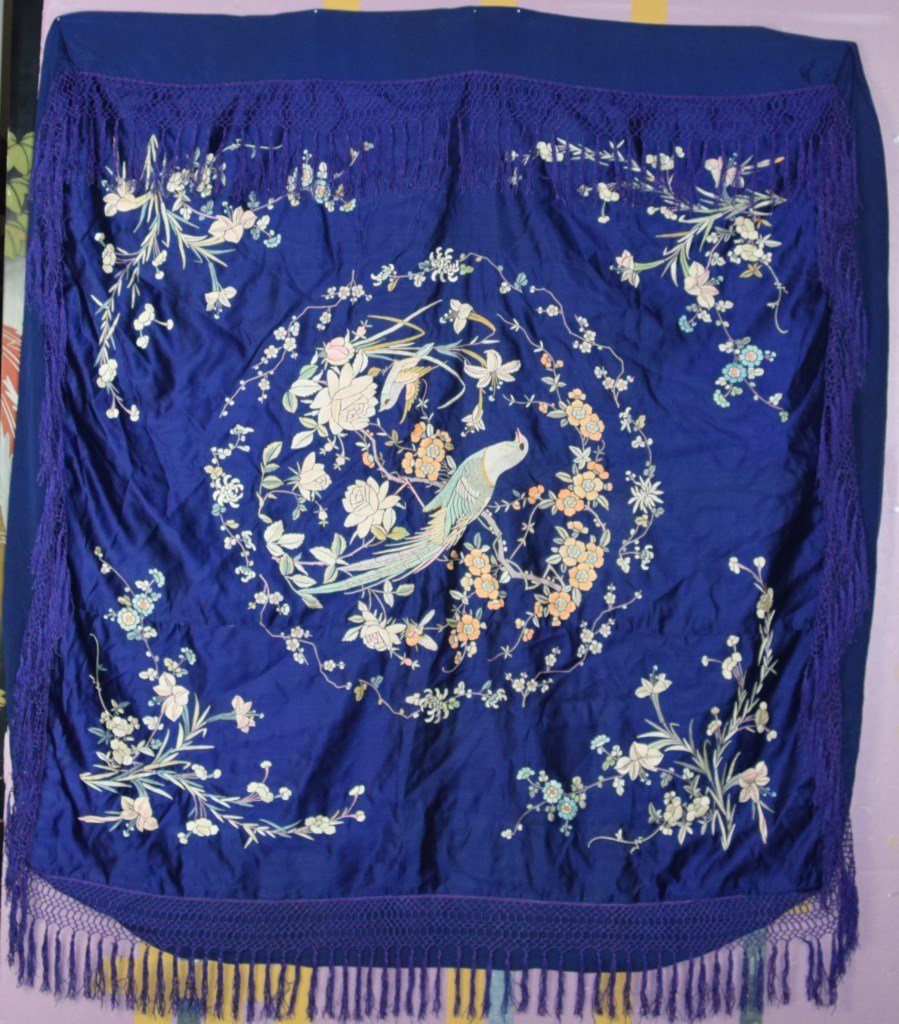 Chinese Silk Embroidery Panel (1 of 3)